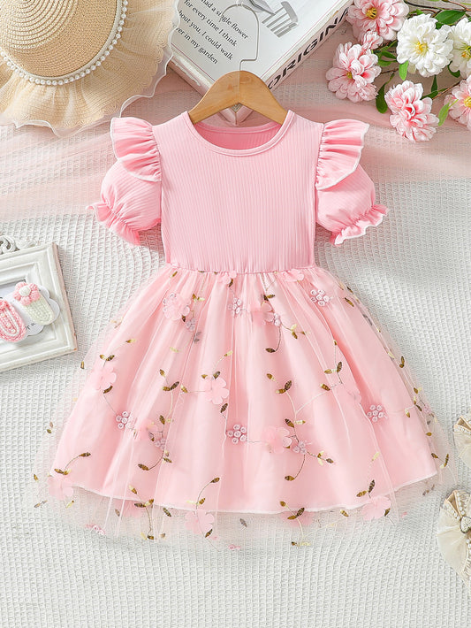 Children's Summer Clothes Princess Skirt Infant Mesh Children's Dress