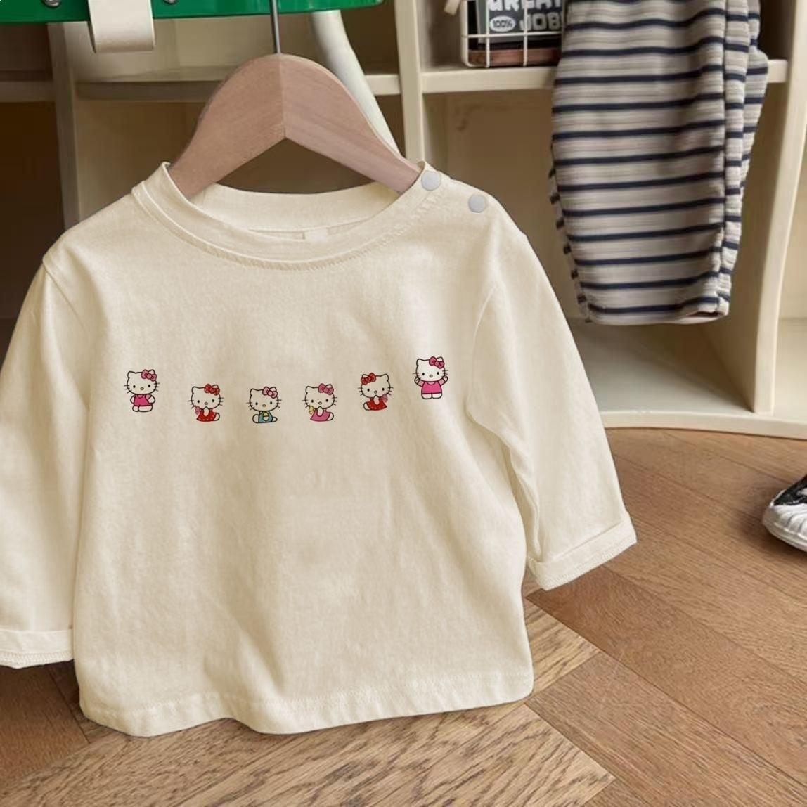 Children's Long-sleeved Clothing Autumn Toddler Top Tide Children's T-shirt