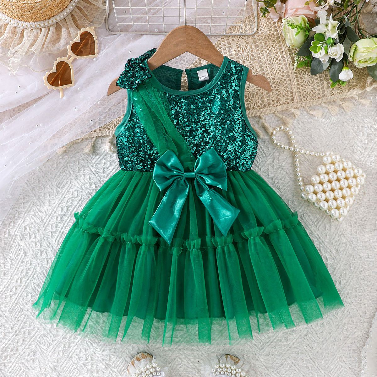 Comfortable Elegant Stylish Fashion Formal Christmas Children's Dress