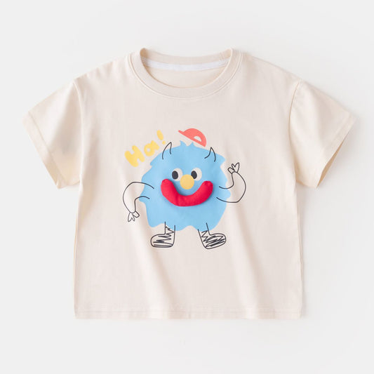 Children's Collection Summer Casual Short Sleeve Tops Children's T-shirt