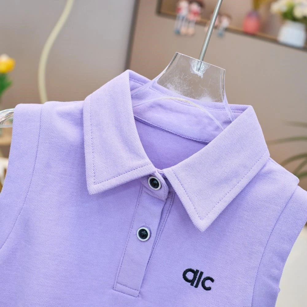 Children's Fashionable Stylish Sweet Cool Korean Style Thin Casual Children's Suit