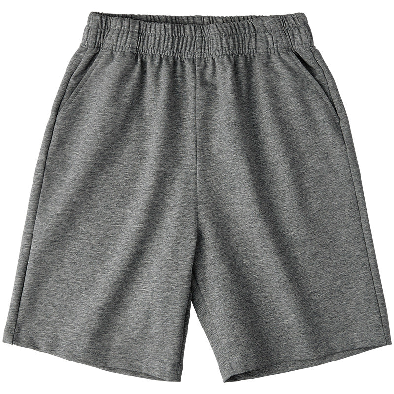 Children's Summer Sports Shorts Gray Fifth Thin Dark Children's Pants