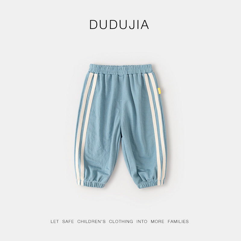 Children's Wear With Jeans Summer T-shirt Short-sleeved Children's Pants