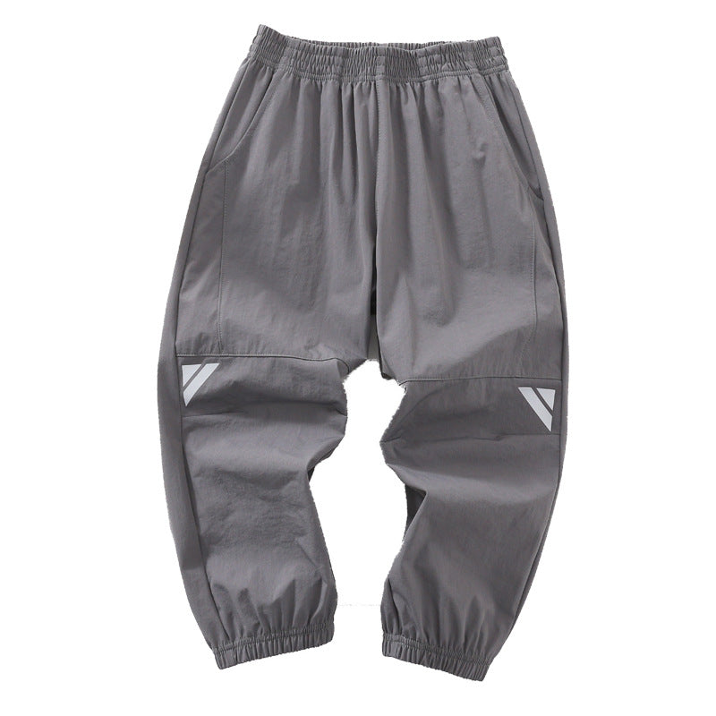 Stretch Sports Reflective Sign Anti Mosquito Loose Children's Pants
