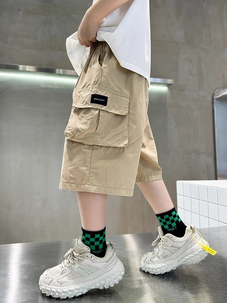 Children's Casual Shorts Summer Fashion Clothing Middle Children's Pants