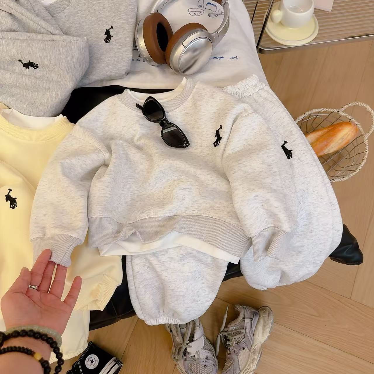 Embroidered Sweater Autumn Fashionable Boys Korean Children's Suit