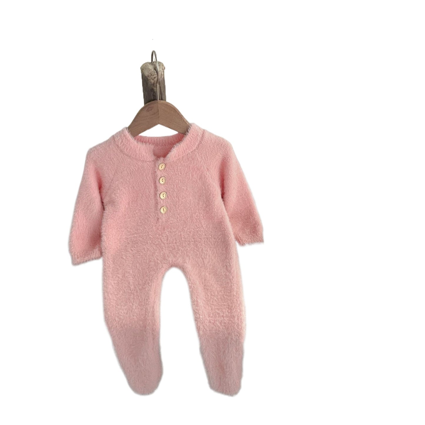 Winter Jumpsuit Days Clothes Mink Fur Cute Bear Bag Foot Jumpsuit, Climbing Suit