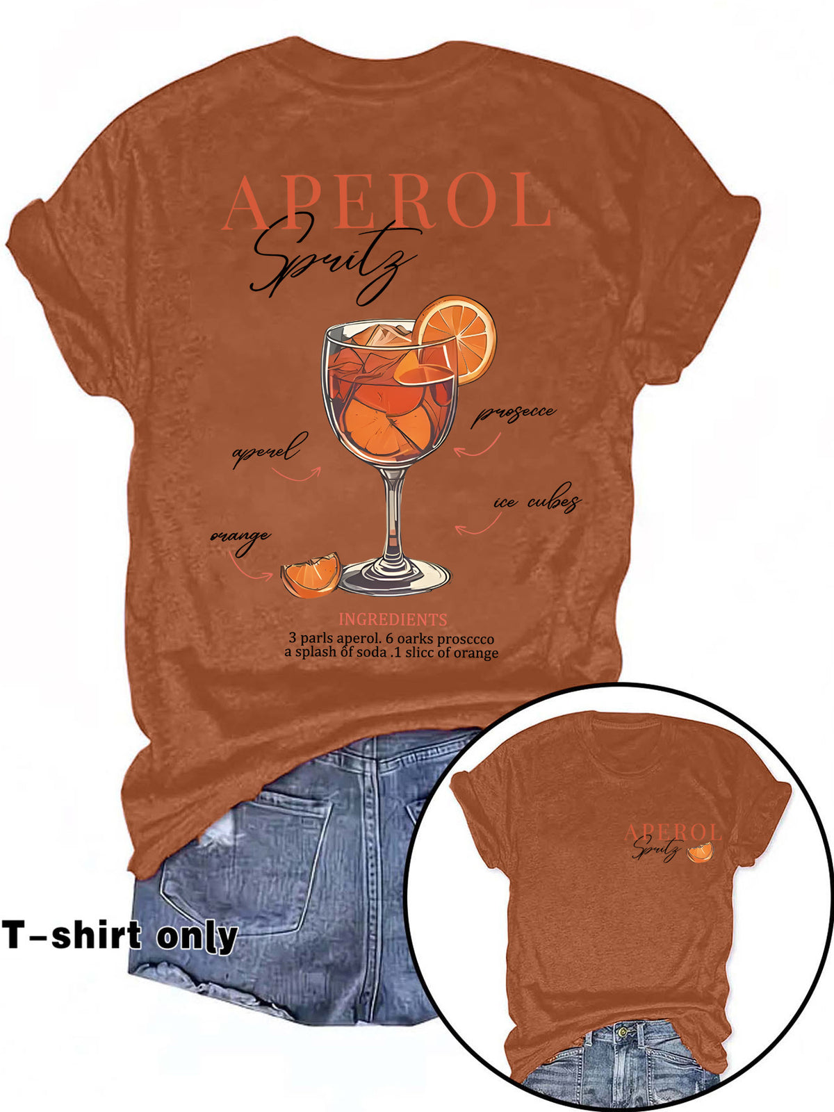 Glamorous Women's Fashion Printed Summer Short-sleeved Women's T-shirt