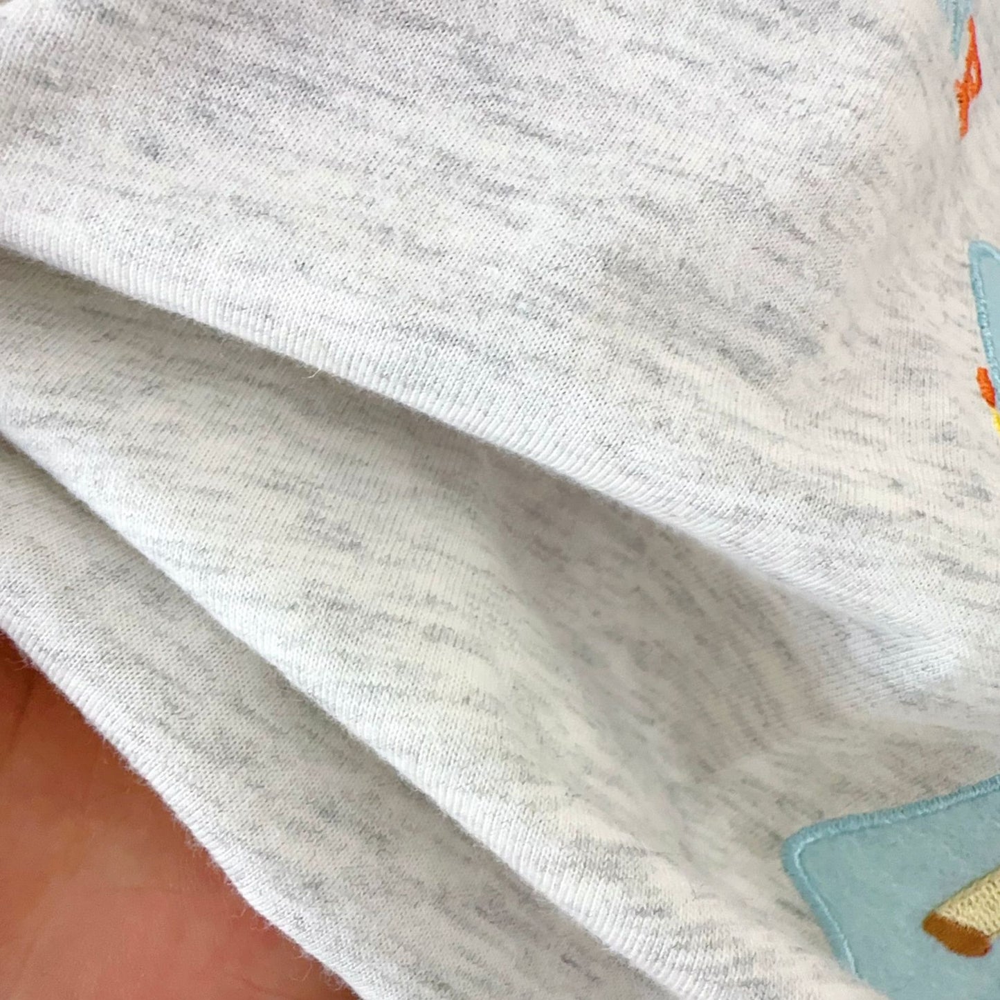 Children's Boy's Short-sleeved Summer Clothes Cartoon Embroidered Crew Neck Striped Short Children's T-shirt