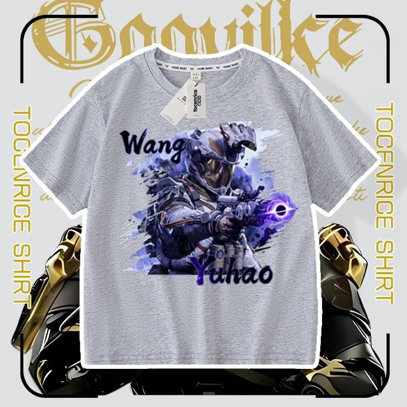 Women's & Men's Delta Action Game Grand Dragon Claw Shepherd Related Short Sleeve Children's T-shirt