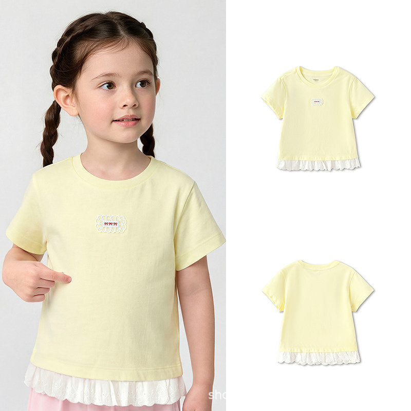 Children's Clothing Top Short-sleeved Summer Cute Children's T-shirt