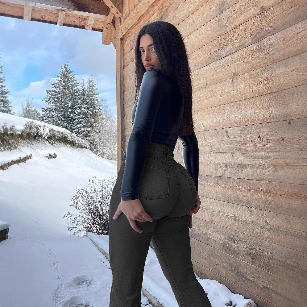 Women's Sexy Tight European Style Independent Jeans