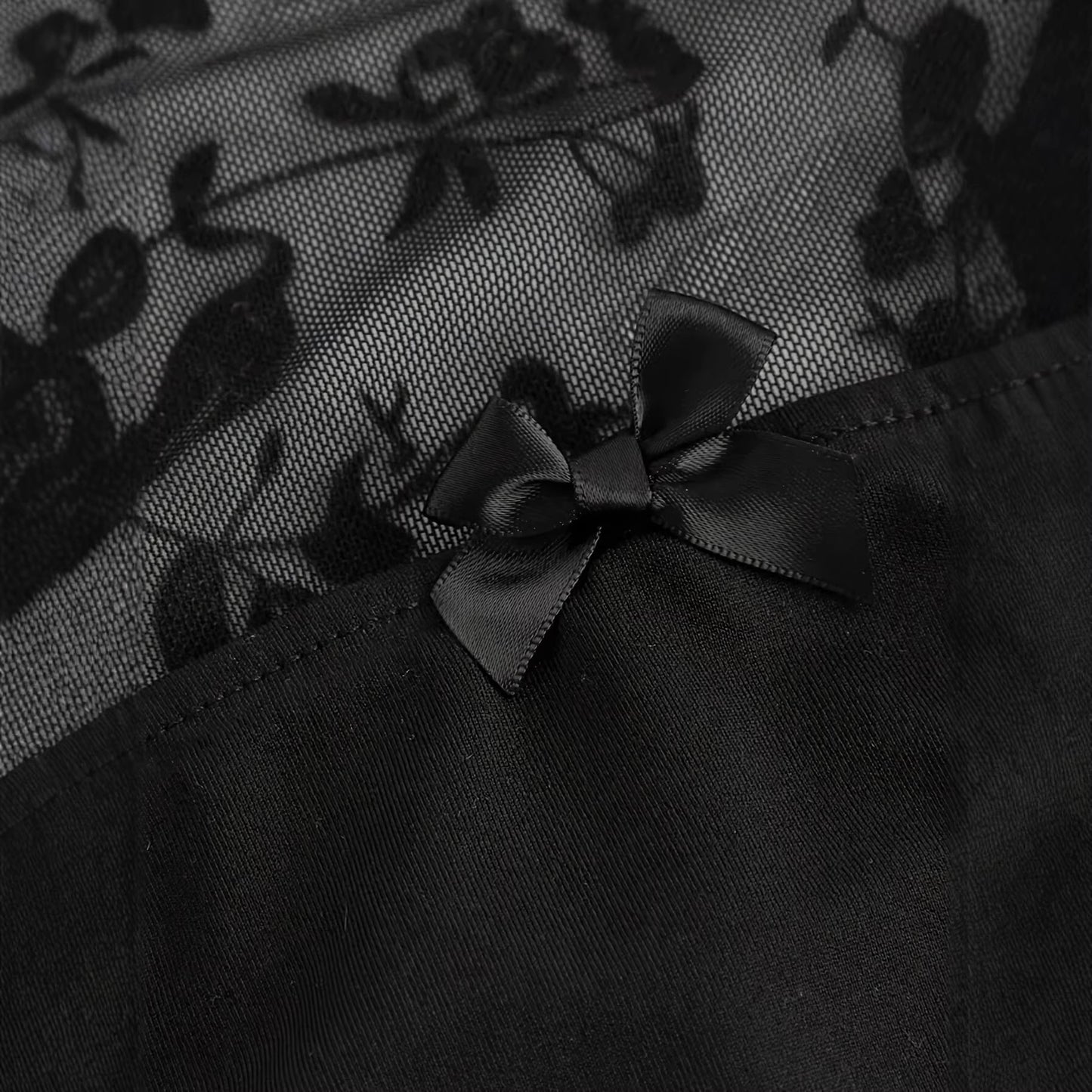 Stitching Elegant Sexy Mesh Long-sleeved Fashionable Lace Shirt, Chiffon Shirt