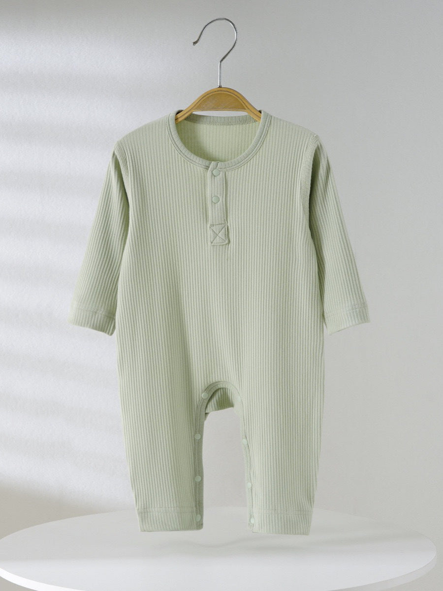 Sunken Stripe Pullover Long Sleeve Jumpsuit Clothes For Jumpsuit, Climbing Suit