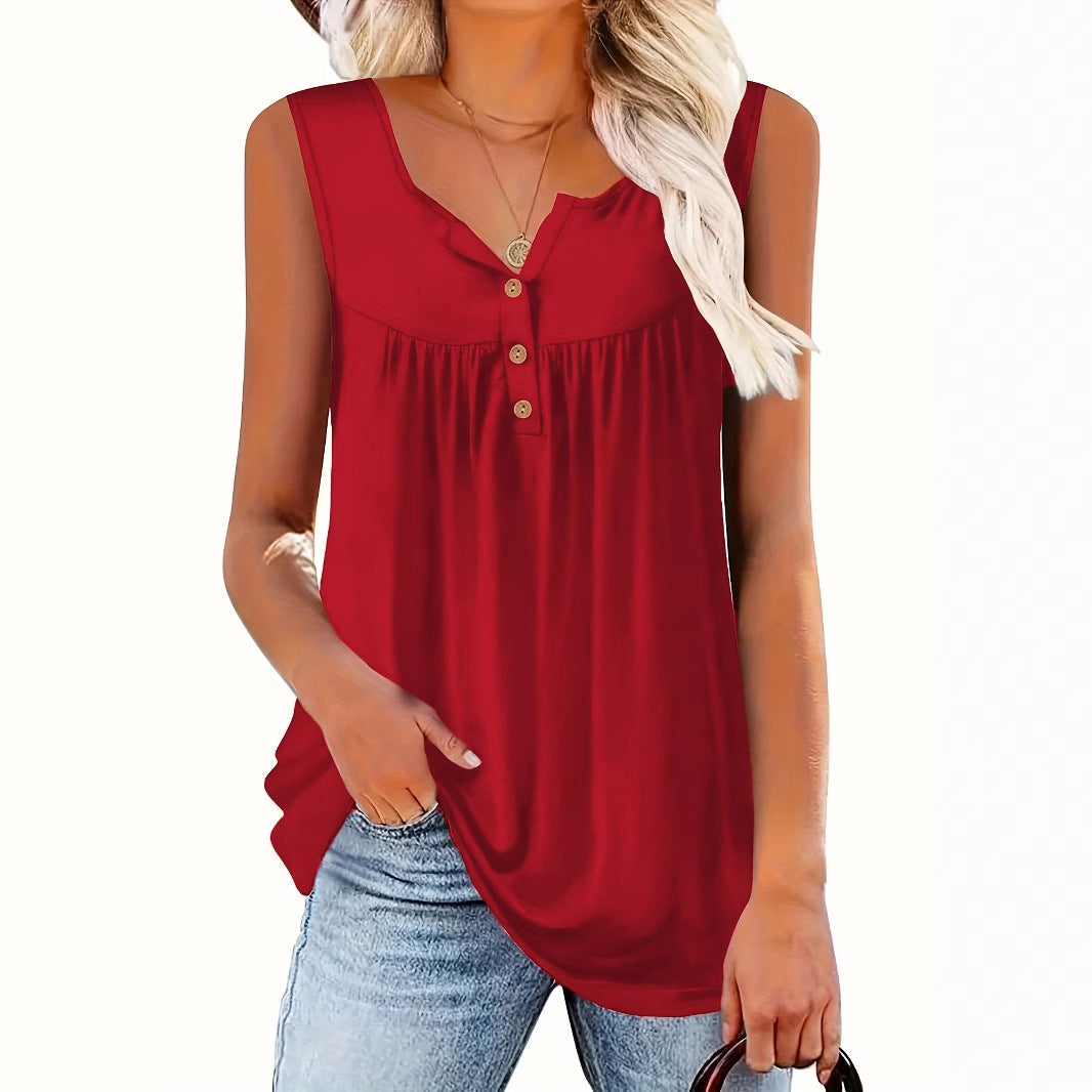 Versatile Popular Women's Fashion Summer Loose Vests