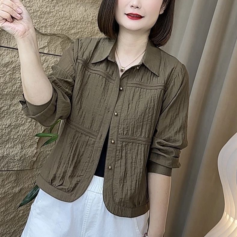 Sleeve Shirt Temperament Casual Loose Slimming Blouse