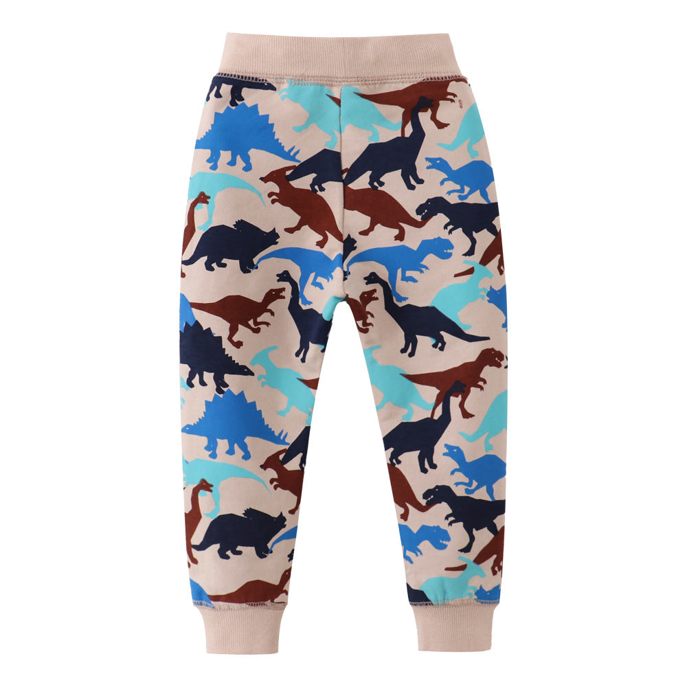 Attractive Children's Crawler Cotton Terry Trousers Children's Pants