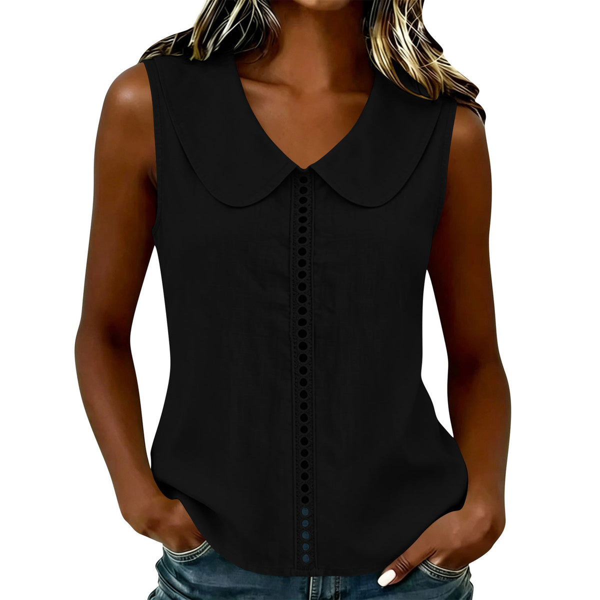 Pretty Innovative Summer Casual Sleeveless Shirt Small Vest/suspenders/tube Top