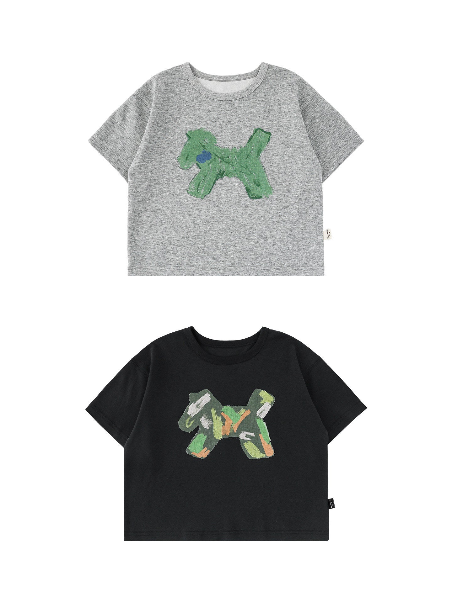 Cartoon Short Sleeve Summer Childlike Cute Pony Iti Printed Loose Children's T-shirt