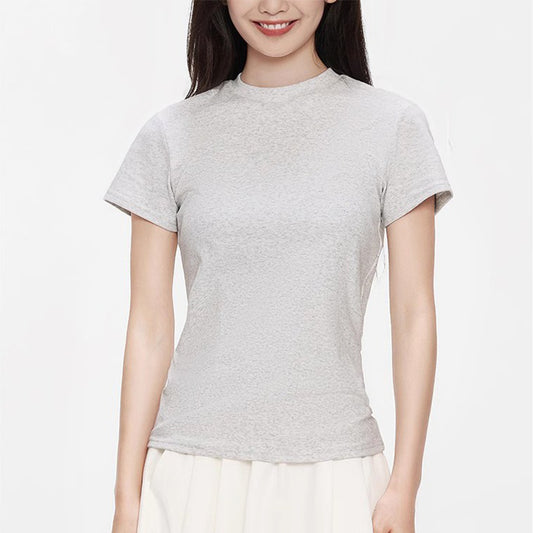 Women's Slim Fit Slimming Summer Inner Bottoming Women's T-shirt