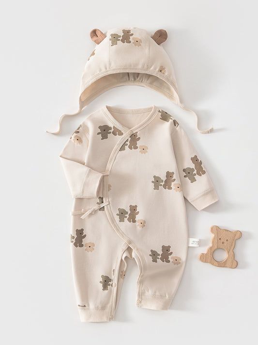 Born Clothes Clothing Cotton Butterfly Coat Pajamas Jumpsuit, Climbing Suit