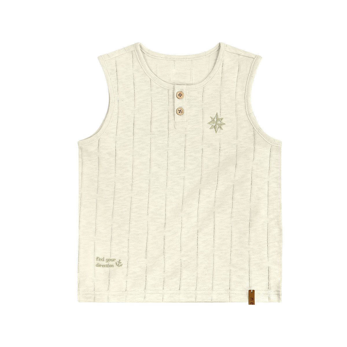 Children's Summer Ice Cream Sleeveless Cotton Class Vest Children's T-shirt