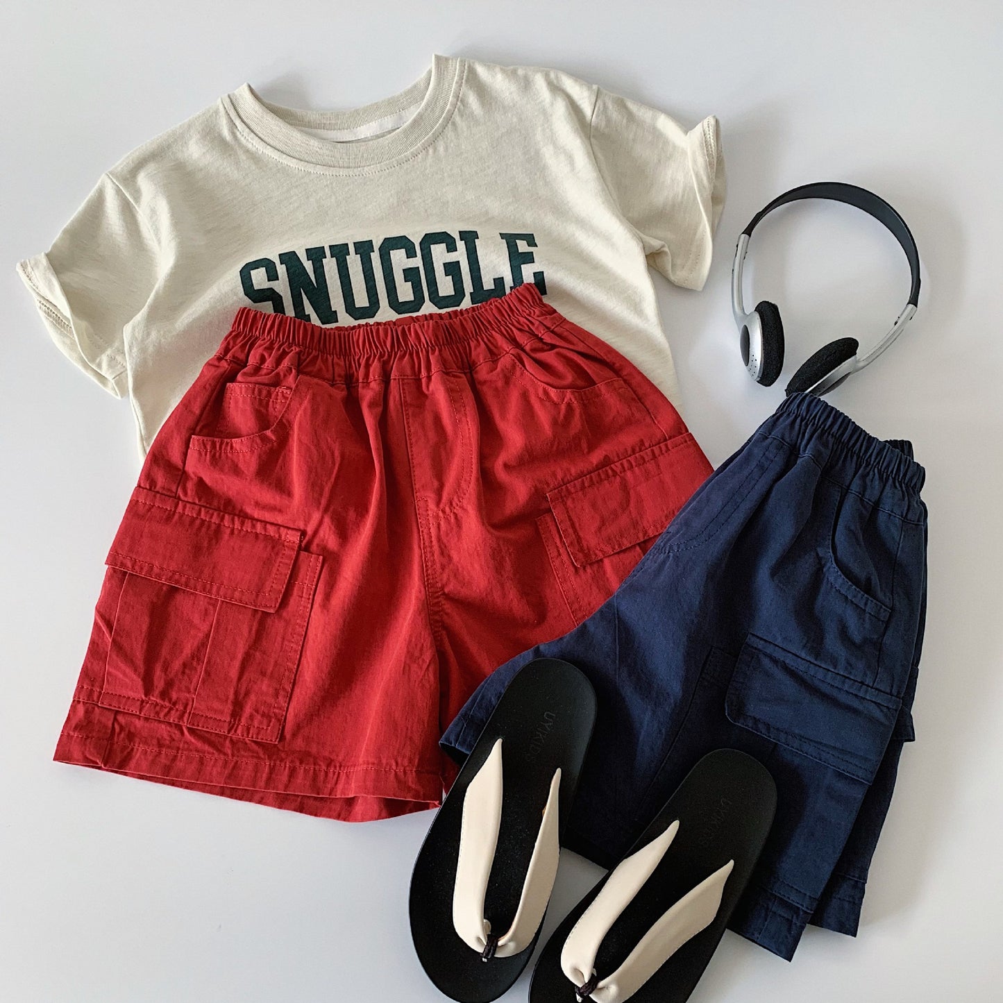 Children's Shorts Summer Korean Style Boys Big Children's Pants