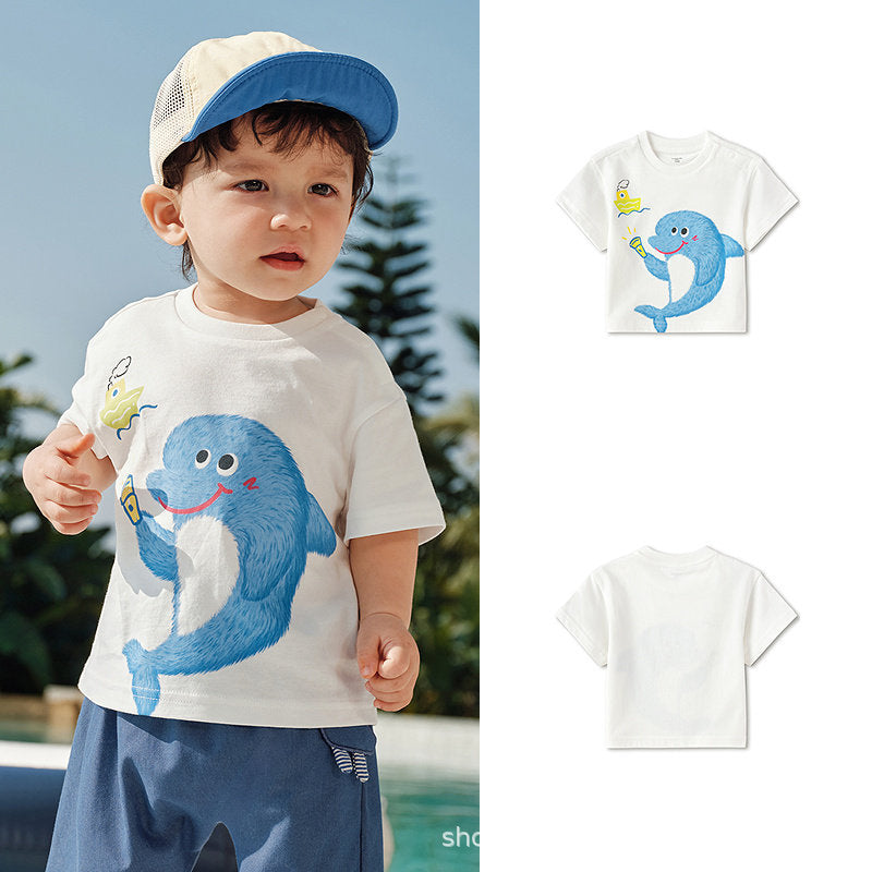 Children's Clothing Top Short-sleeved Summer Cute Children's T-shirt