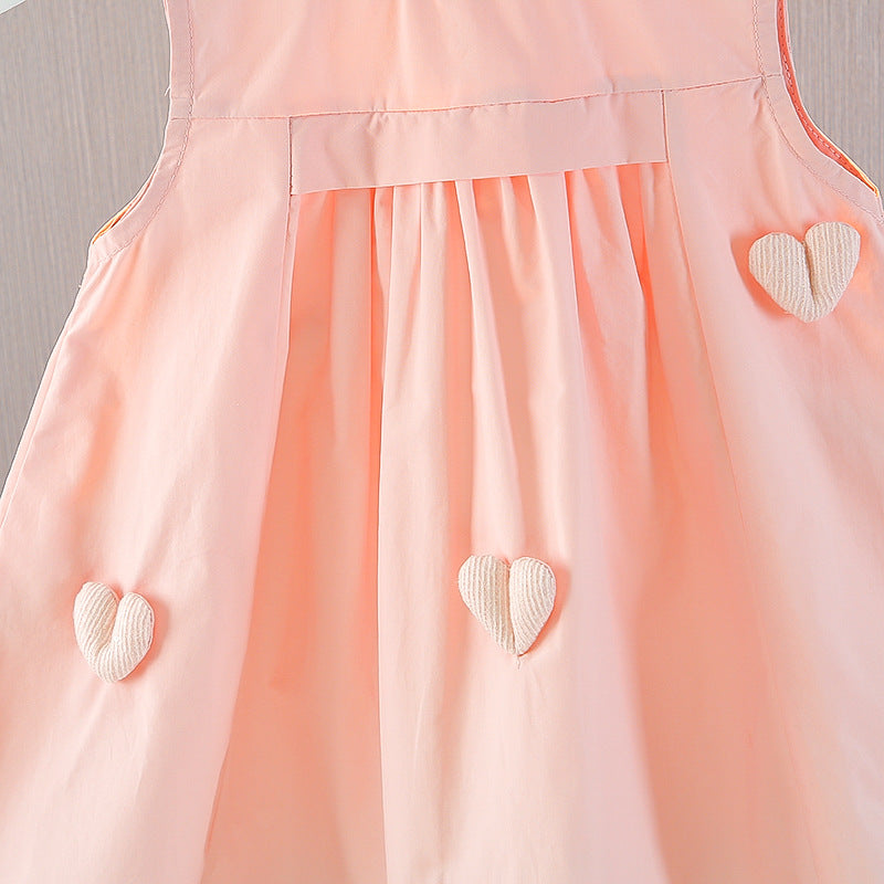 Children's Summer Fashionable Clothing Vest Sleeveless Princess Children's Dress