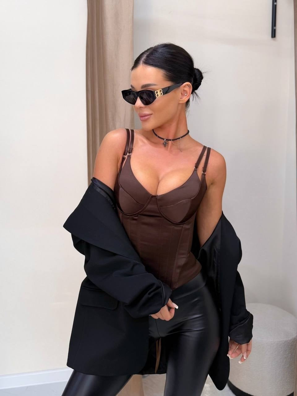 Women's Low-cut For Summer Hot Style Irregular Hem Small Vest/suspenders/tube Top