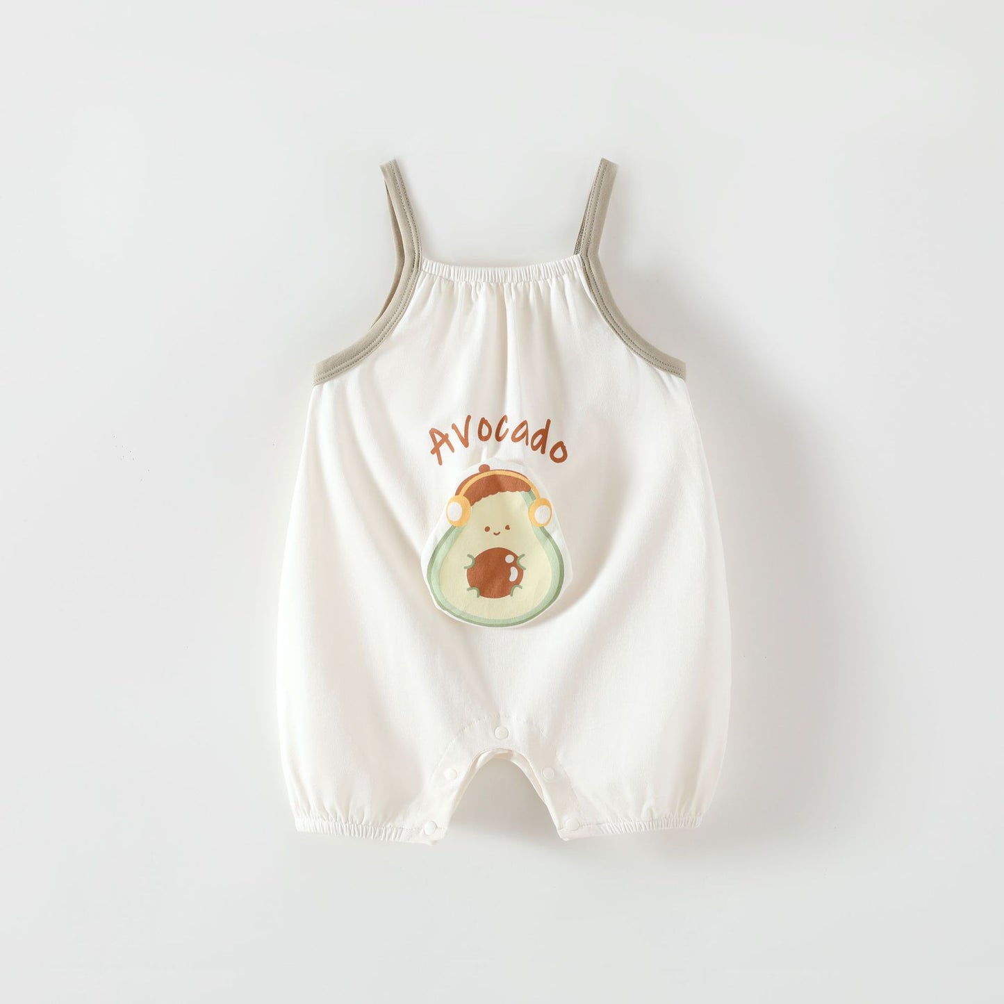 Downstream Summer Clothes Camisole Thin Bodysuit Born Sleeveless Jumpsuit, Climbing Suit