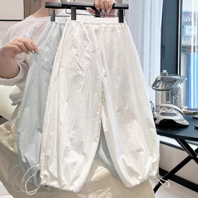 Children's Anti Mosquito Western Style Medium Big Children's Pants