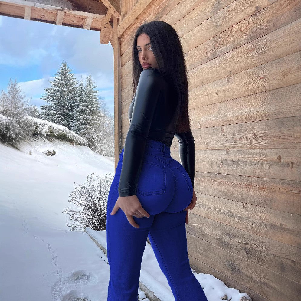 Women's Sexy Tight European Style Independent Jeans