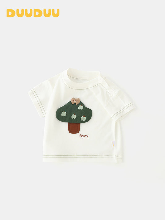 Children's Summer Thin Cool Short-sleeved Short Sleeve Top Korean Style Children's T-shirt