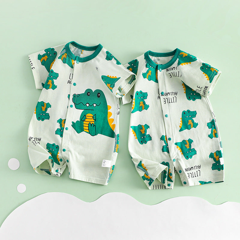 Jumpsuit Summer Boneless Rompers Split Breathable Air Conditioning Clothes Born Jumpsuit, Climbing Suit
