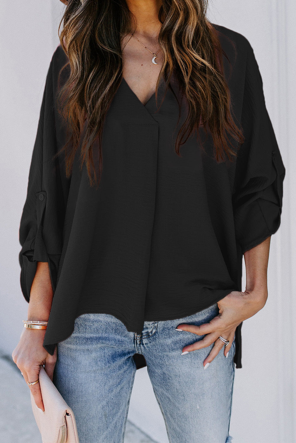 Women's Sexy Loose Oversized Versatile Casual Lace Shirt, Chiffon Shirt
