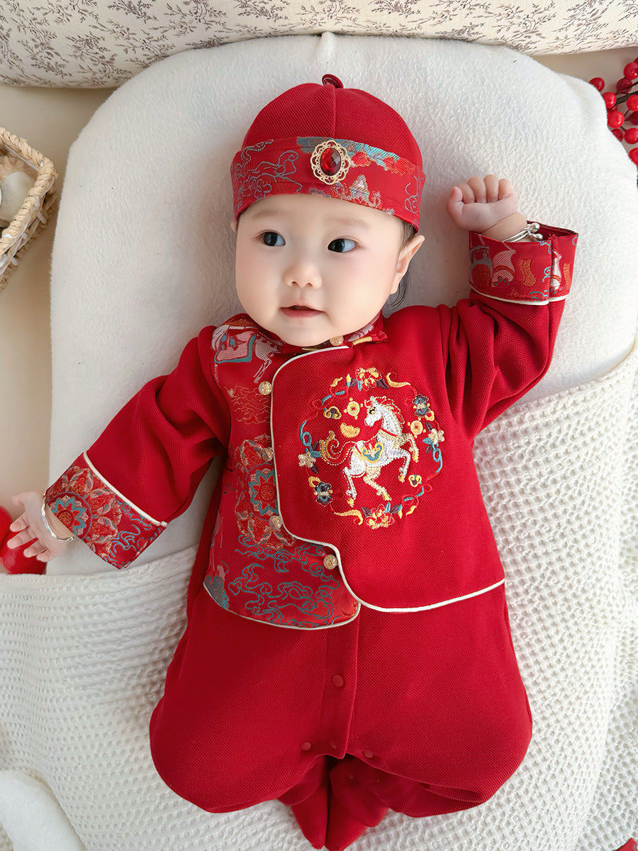 Jumpsuit Boy Tang Born One Breathable Jumpsuit, Climbing Suit