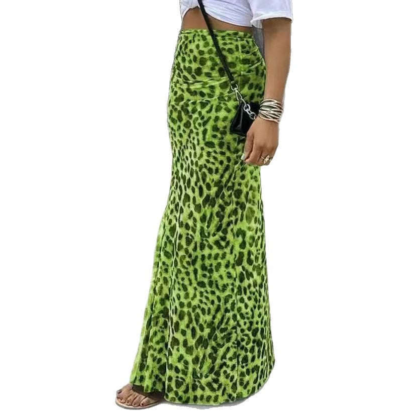 Women's Print High Waist Hot Style Elegant Graceful Skirts