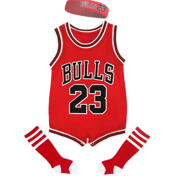 Jumpsuit Basketball Romper Boys Rompers Digital Jumpsuit, Climbing Suit