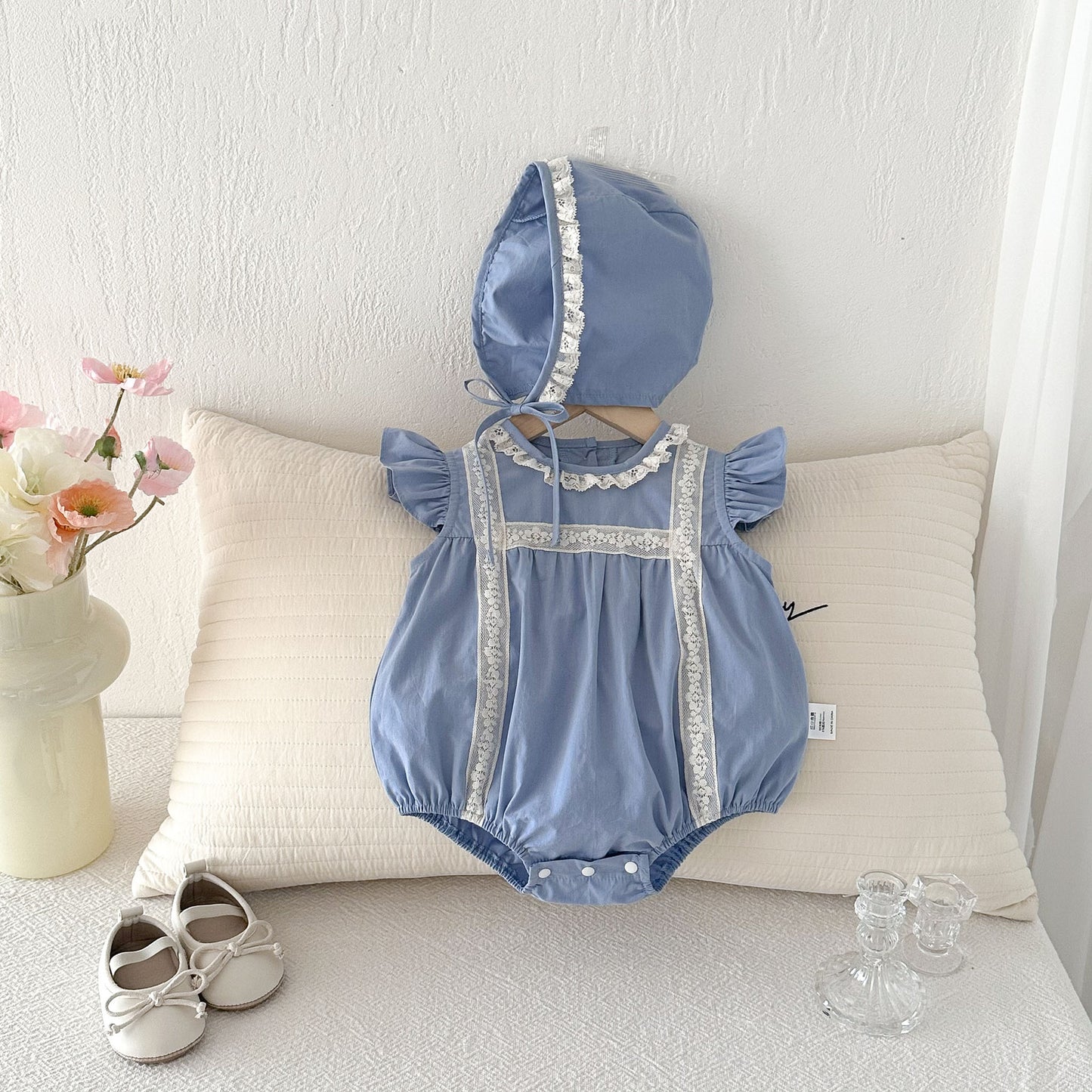 Clothes For Babies Summer Thin Born Cute Princess First Month Jumpsuit, Climbing Suit