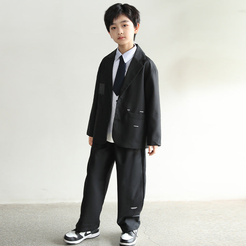 Boys Autumn Clothing Wear Handsome Fashionable Children's Suit