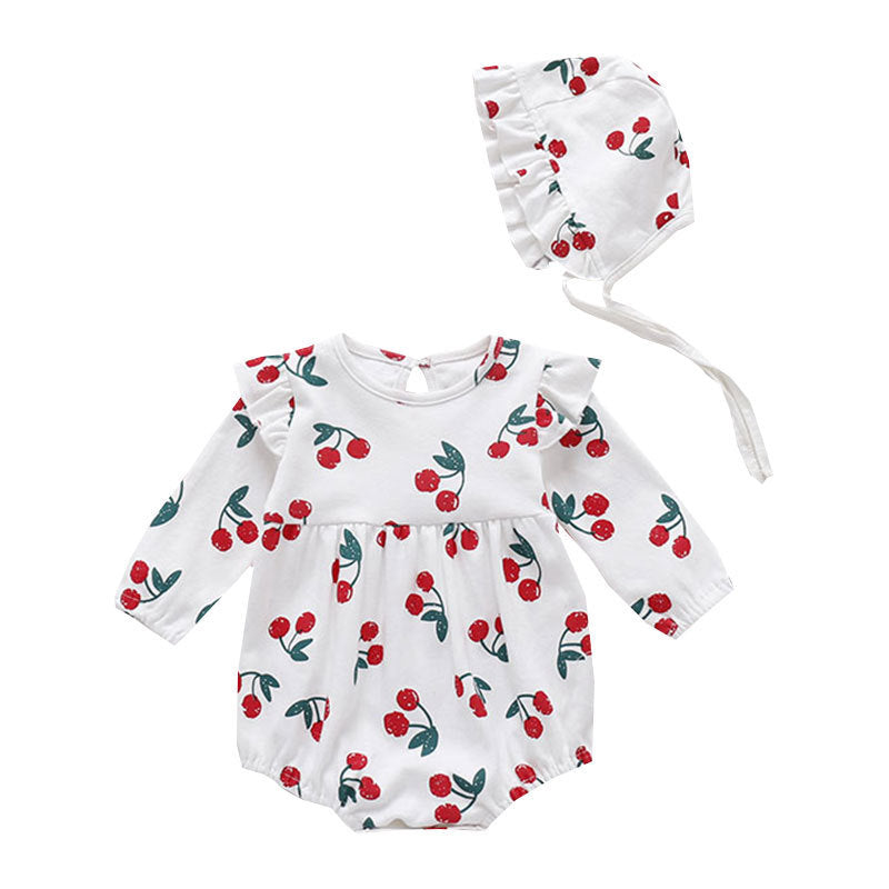 One-piece Rompers Jumpsuit Full Moon Cotton Jumpsuit, Climbing Suit
