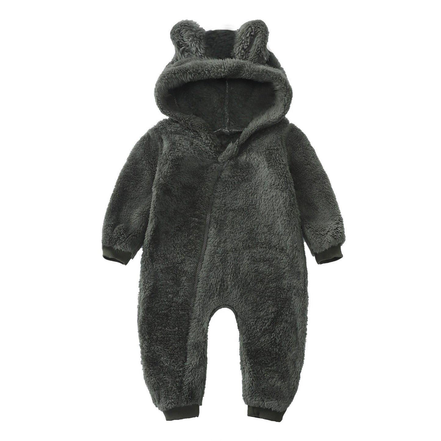Cute Jumpsuit Boy One-piece Ear Hooded Jumpsuit, Climbing Suit