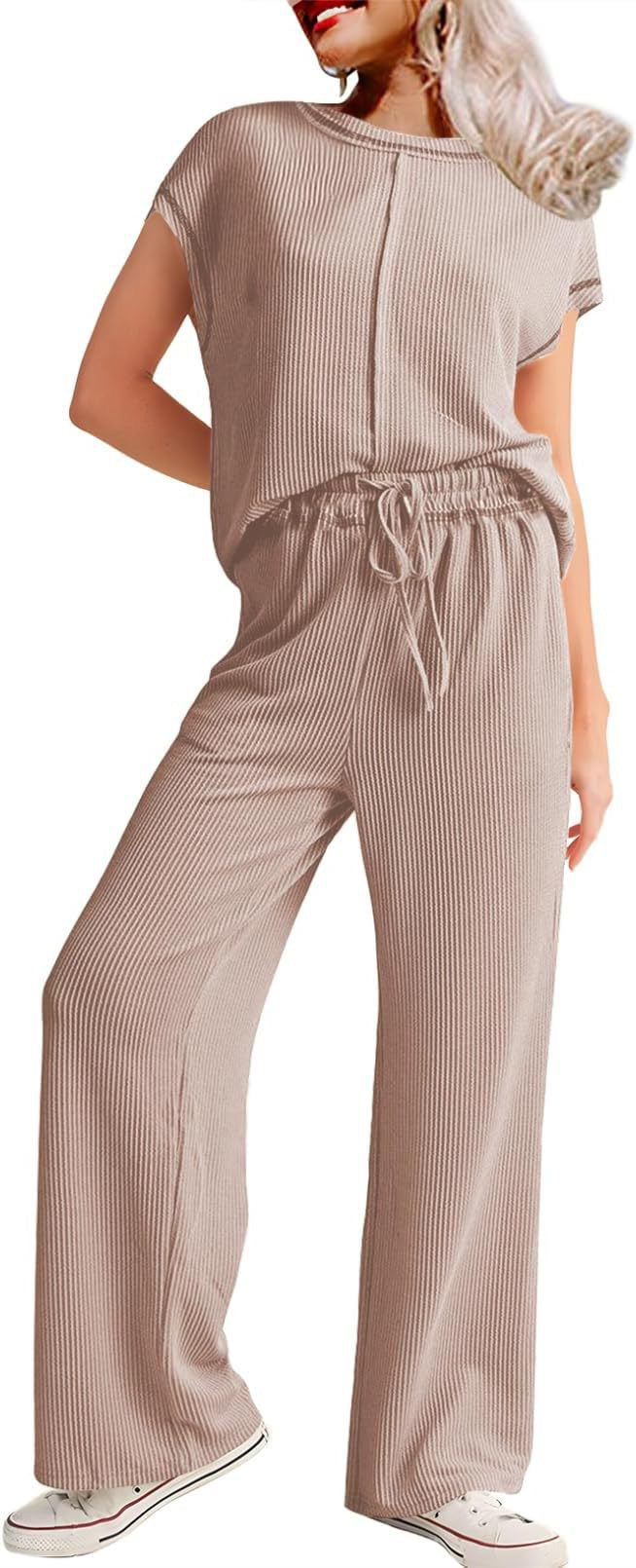Women's Three-quarter Sleeve Rope Solid Color Commute Suits