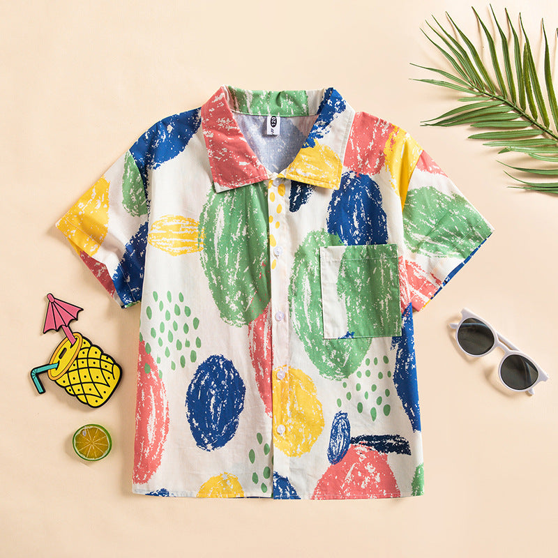 Suit Family Of Three Summer Clothes High-grade Sense Parent-child Outfit
