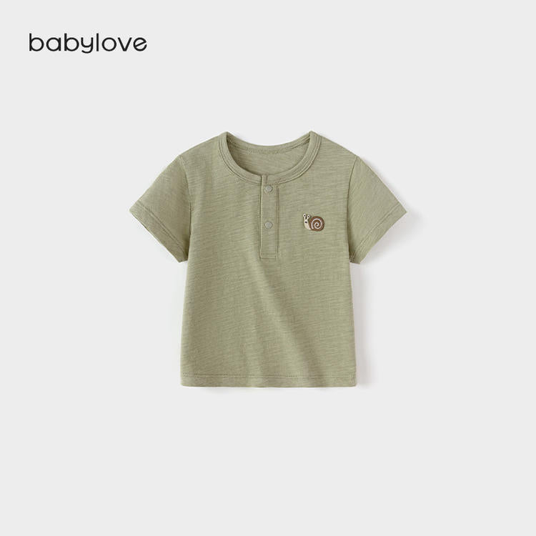 Collection Summer Short Sleeve Infant Cotton Modal Top Going Out Children's T-shirt
