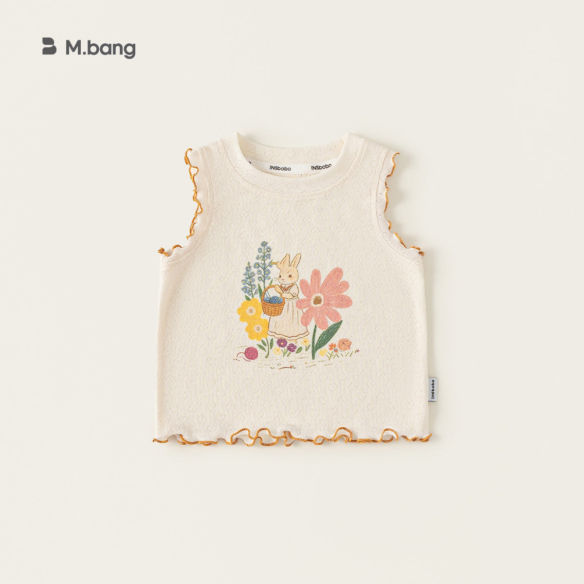 Children's Clothing Short-sleeved Summer Wavy Round Neck Sweet Printed Top Children's T-shirt