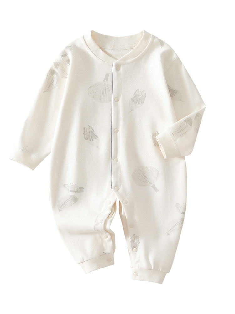 Women's & Men's Jumpsuit Infants Clothes Cotton Pajamas Long-sleeved Jumpsuit, Climbing Suit