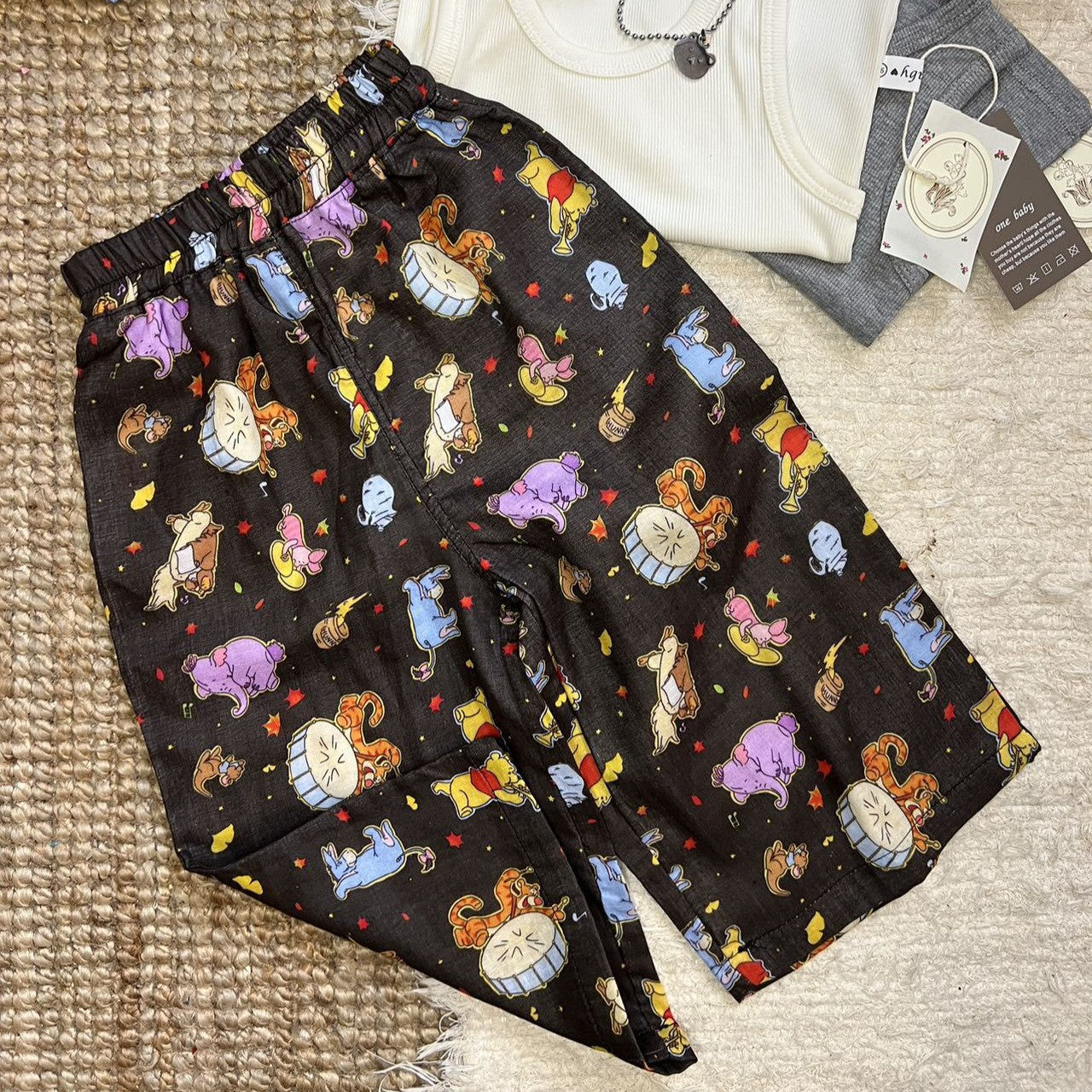 Women's & Men's Mosquito Thin Pure Cotton Infant Straight Versatile Suit Children's Pants