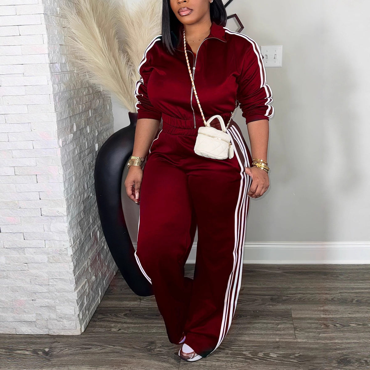 Comfortable Charming Classy Women's Personality Two-piece Fashion Casual Suit